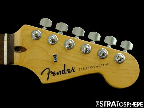 Fender Standard Stratocaster Strat NECK + TUNERS, Modern "C", Indian Laurel.