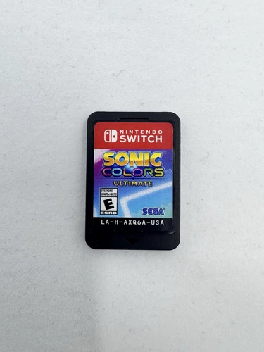 Sonic Colors Ultimate (Nintendo Switch) [Cartridge Only] Tested Working!