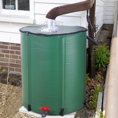 #ad #ad 50 Gallon Rain Barrel Folding Portable Water Collection Tank Storage Outdoor $28.89