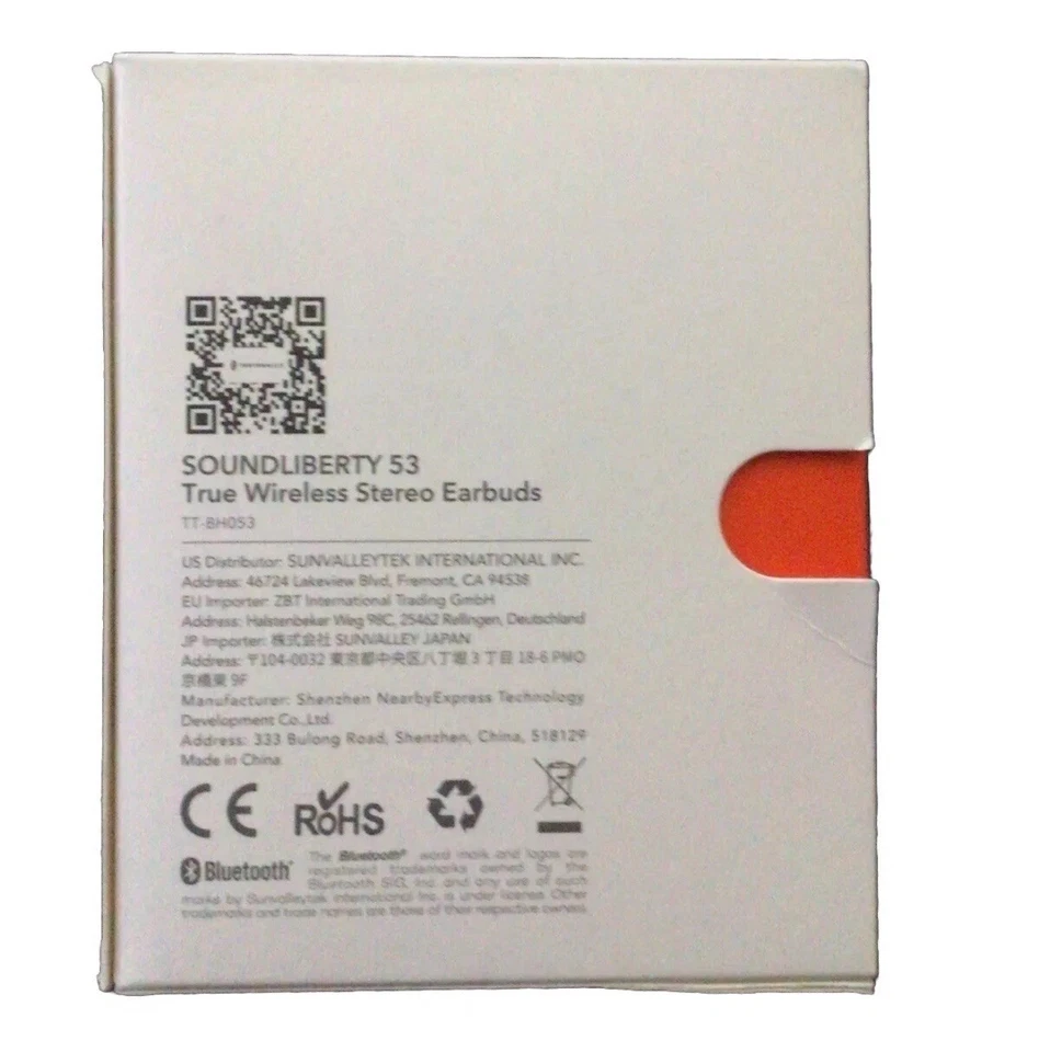 (NEW) SoundLiberty 53 True Wireless Earbuds - IPX8, 50H Playtime, Bluetooth 5.0 - Image 2 of 3