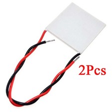 2X TEC1-12706 Heatsink Thermoelectric Cooler Cooling Peltier Plate Module 12V60W
