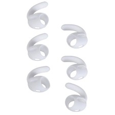 3Pairs Silicone Ear Hooks Ear Sleeves For Earphones Earbuds Grips Widely Used