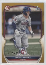 2023 Bowman Draft Gold 17/50 Tommy Hawke #BD-141 18aw