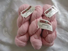 Valley Yarns Stockbridge Wool Alpaca YARN Lot Of 3 Worsted 109 Yards EA., PINK