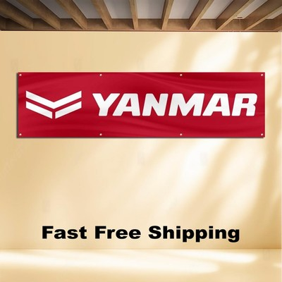 #ad #ad YANMAR 2#x27;X8#x27; BANNER FLAG $16.86