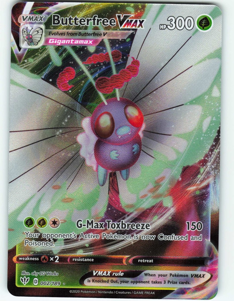 Butterfree VMAX - 2/189 Darkness Ablaze - Pokmon TCG - 2020