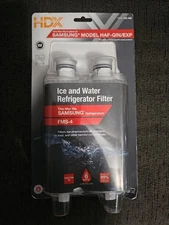 HDX FMS-4 Premium Refrigerator Water Filter Replacement Fits Samsung HAF-QIN/EXP