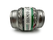 EAG Flexstück Flexrohr (60x100mm) Auspuffrohr - Innen- und Außen-Gewebe