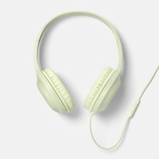 Wired On-Ear Headphones - heyday  Matcha: Lightweight w/ Mic  3.5mm Jack