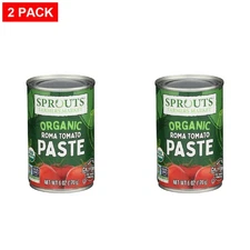 2 Pack - Sprouts Organic Tomato Paste 6 oz