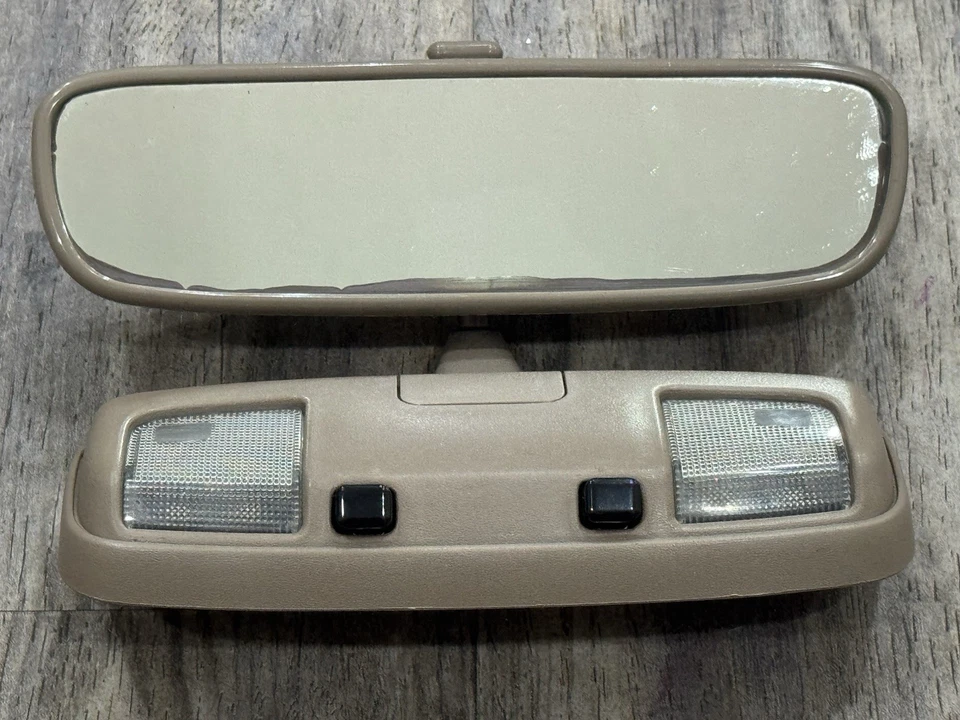 Toyota 4Runner 1996 1997 1998 OEM conjunto de espejo retrovisor luz domo superior Foto 4 de 4