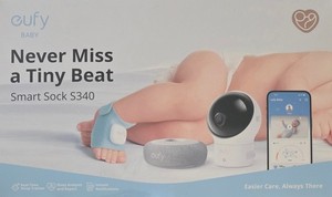 Eufy Baby Smart Sock S340 & Camera Smart Baby Monitor
