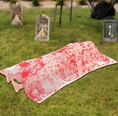 Scary Halloween Decorations Outdoor,The Grave Dead Victim Crime Scene Prop