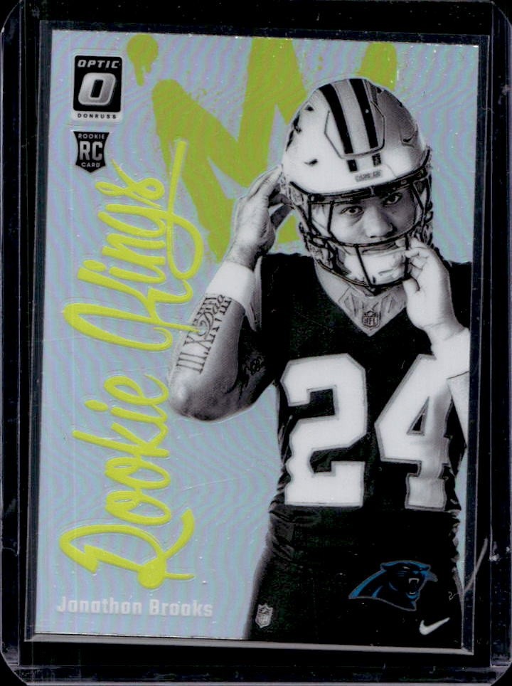 Jonathon Brooks Panini Donruss Optic Rookie Kings #10 Base