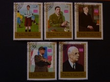 Yémen, royaume 1970 - YT n° 284 à 284D  oblitérés - Charles de Gaulle