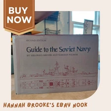 VTG Guide To The Soviet Navy, Breyer & Polmar - 1977 HC/DJ Naval Institute Press