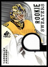 2023-24 SP Game Used Rookie Sweaters Yaroslav Askarov RC #RS-YA