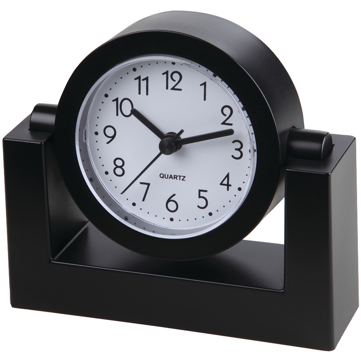 4-Inch Swivel Desktop Clock