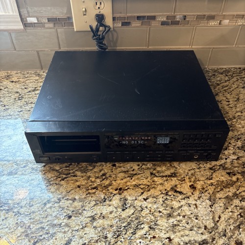 Sony CDP-C910 10-Disc CD Changer - SPORTA E CARTUCCIA MANCANTI - RICAMBI/RIPARAZIONE! - Foto 2 di 16