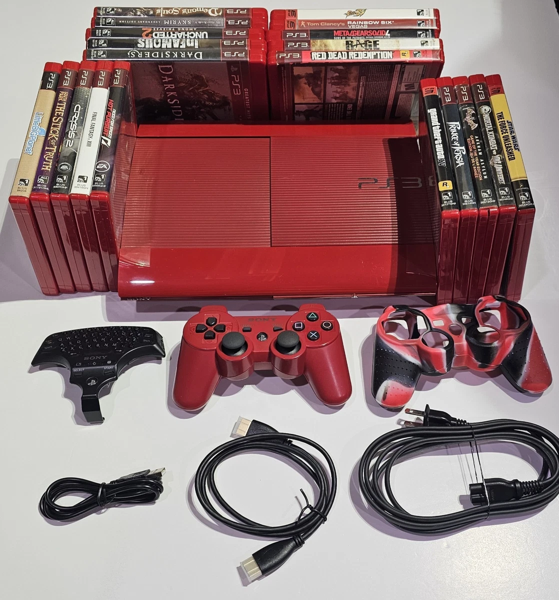 PlayStation 3 - Super Slim Composite RCA Video Game Home Consoles