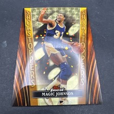 2023-24 SS-20 Topps Finest Showstoppers #32 Magic Johnson Superfractor 1/1 H2