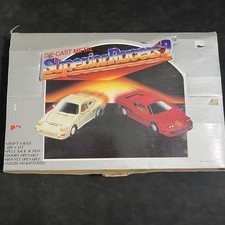 Sunnyside Superior Racers set 12 macchinine giocattolo vintage anni 70 pressofuse Ferrari box