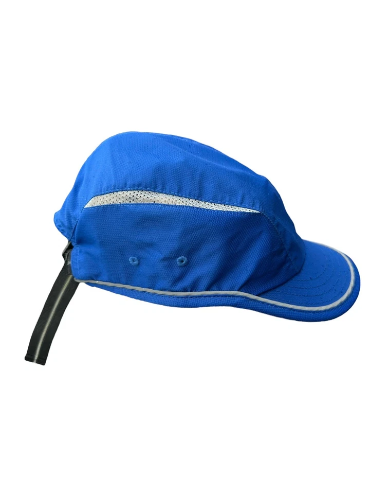 Gorra Mizuno de malla ligera seca unisex para correr senderismo camping pesca sombrero azul real Foto 2 de 4