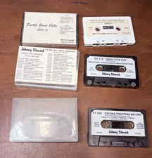 3 VtgCassette Game Call Tapes smiths & Johnny Stewart Grey Fox crows