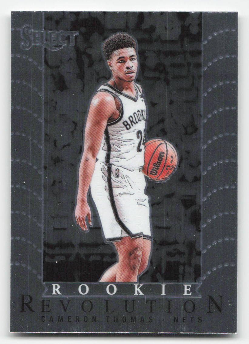 2021-22 Panini Select #7 Cameron Thomas Rookie Revolution RC