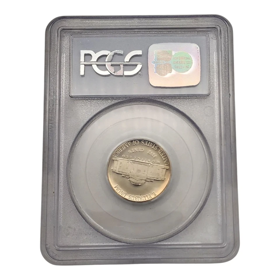 1991-S Jefferson Nickel PCGS PR69DCAM 5C Proof Deep Cameo Coin - Image 2 of 3