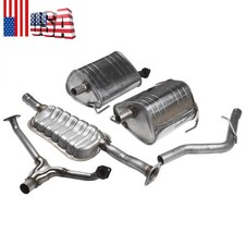 Dual Exhaust System Mufflers For 2009-2013 Subaru Forester 2.5l Natural