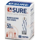 4Sure Blood Glucose Test Strips 50s