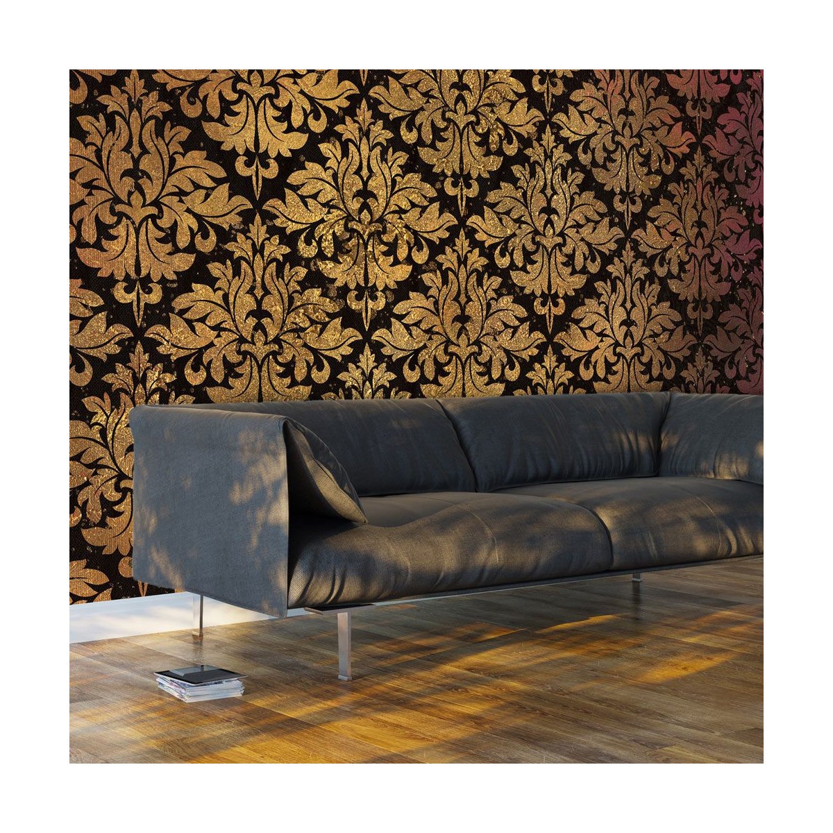 Papier peint XXL Golden Baroque créez un salon d'apparat