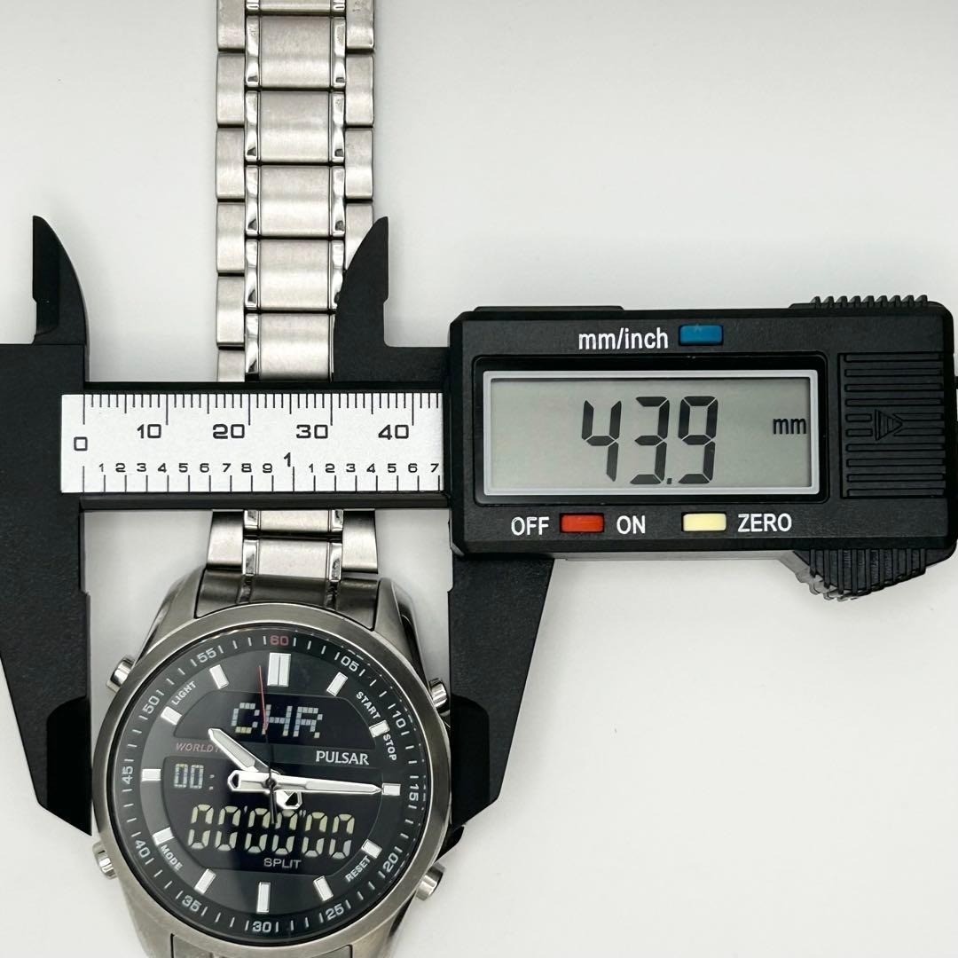 Seiko Pulsar N021-X008 Ana-Digi Quartz Men