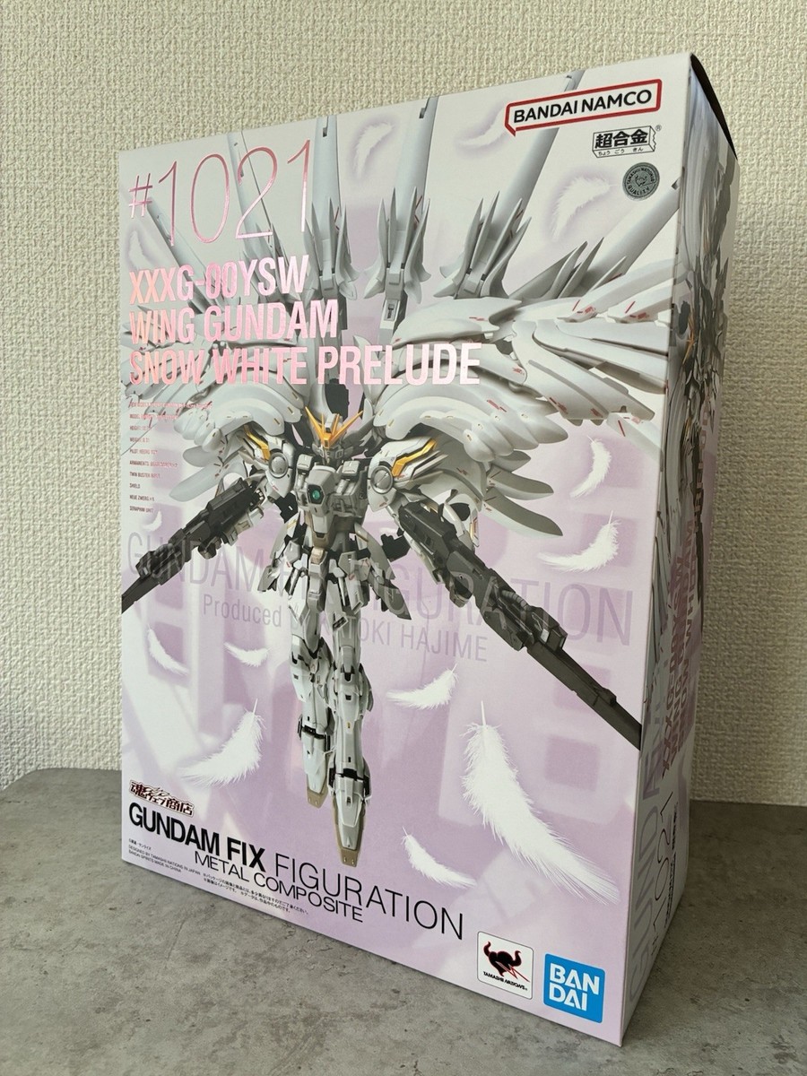 Bandai Wing Gundam Zero Snow White Prelude Fix Figuration Metal