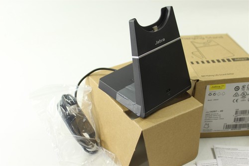 Jabra Evolve 75 UC Stereo Bluetooth Wireless Headset w/ Case and Charging Stand - Afbeelding 4 van 6