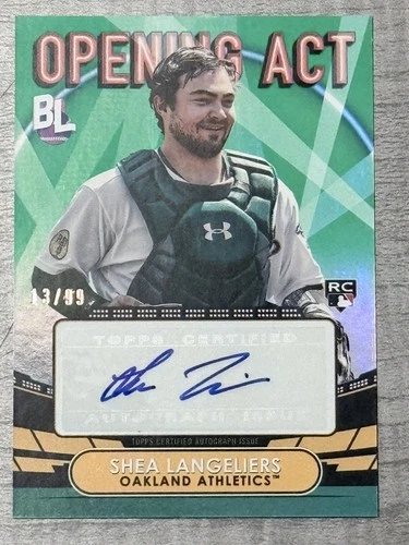 Shea Langeliers 2023 Topps Shea Langeliers Green