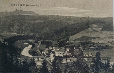 Ansichtskarte Hennersdorf bei Augustusburg