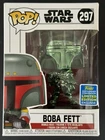 New Funko Pop! Vinyl: Star Wars  Boba Fett (Green) (Chrome) Limited edition #297