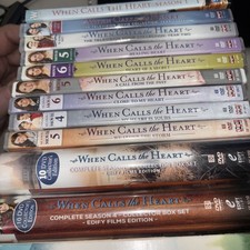 When Calls The Heart 12 DVD Lot