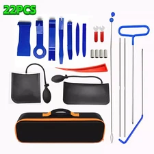 22-Piece Automotive Repair Tool Set With Air Wedges For Door Panel Maintenance