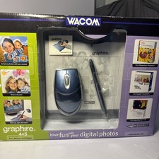 Wacom Graphire 3 4x5 USB Tablet w/Pen, Mouse  Software CD's CTE430SA New Sealed