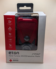 Eton FRX2 Hand Turbine AM/FM/Weather Radio Flashlight USB Open Box Tested Works