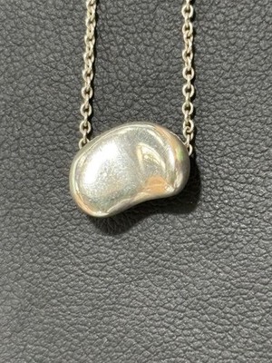 Tiffany & Co Bean 20mm Necklace Pendant Only Sterling Silver SV925