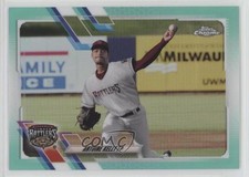 2021 Topps Pro Debut Chrome Aqua Refractor 16/75 Antoine Kelly #PDC-58 ut4