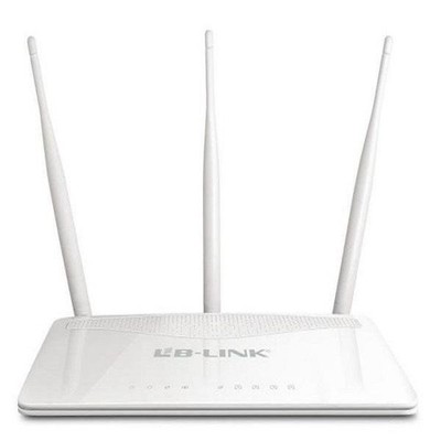 LB-LINK BL-WR3000 300Mbps WLAN Router AP Client High Speed Weiß RJ45 Kabel