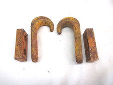 Tow Hook Truck Pair Of Recovery Tow Hooks Heavy Duty Frame Mount
