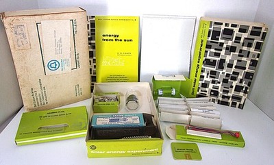 Bell System Science Experiment #2 Solar Energy Kit Sealed Parts NOS