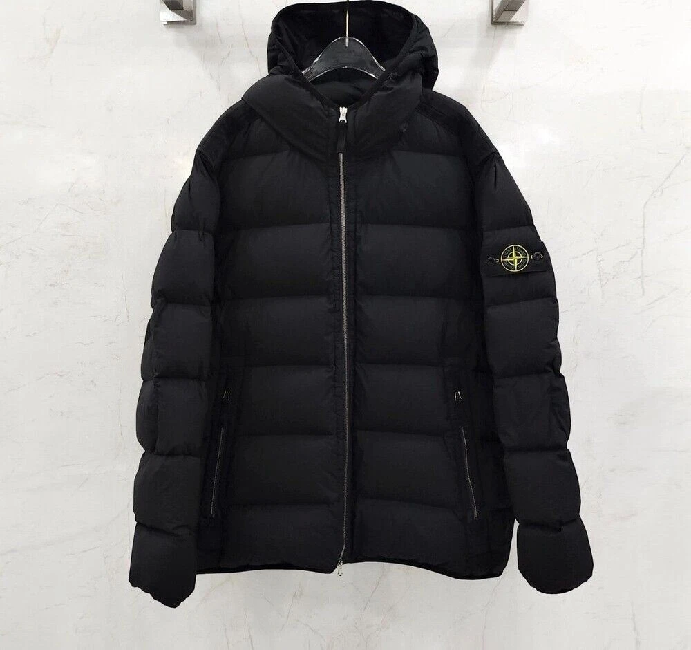 Stone Island Stemma Giacca imbottita in nylon senza cuciture 127059632