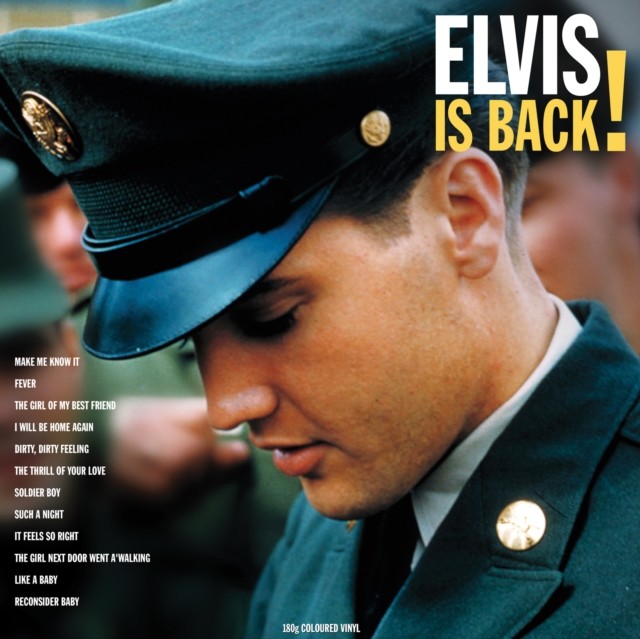 Elvis Presley - Elvis Is Back! (Yellow Vinyl) [VINYL] - Image 2